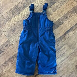 Carter's Navy Blue Kids Overall Snow Pants